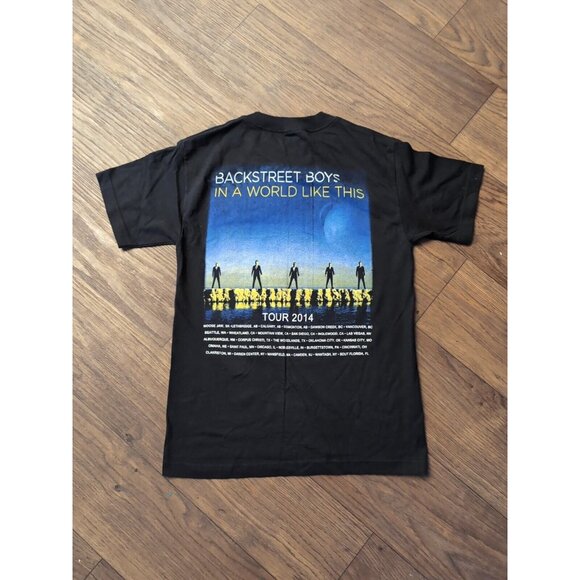 Backstreet Boys 2014 Concert Shirt Tour Small - Picture 3 of 3